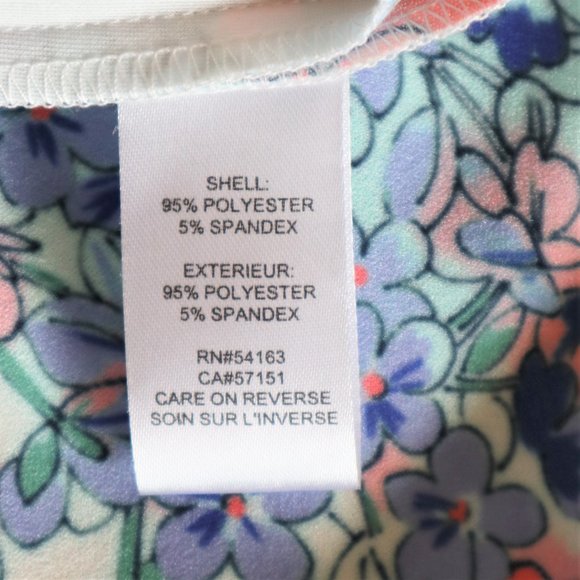 Turquoise Floral Sleeveless Fit and Flare Dress - Picture 7 of 8